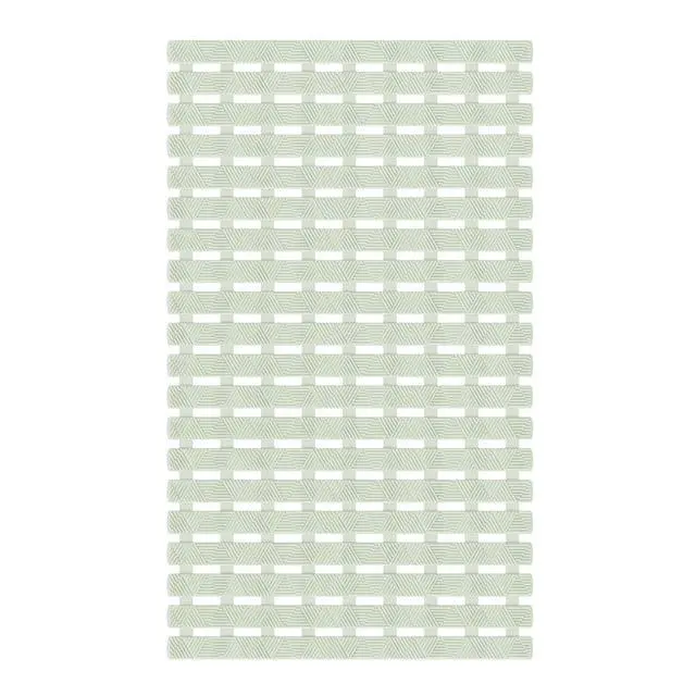 Alt view image 7 of 7 - Bathtub Mat Non Slip - for Inside Bath Tub & Shower, Small 27x16 Inch, 180 Strong Suction Cups, Soft Textured Surface, Fast Drain & Quick Dry, Bathroom Safety Mat, Sage Green, Matace
