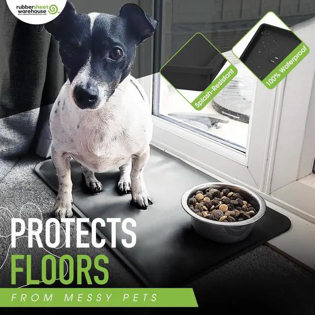 Alt view image 2 of 7 - Multi-Purpose Silicone Rubber Mat, Non-Slip Surface, Indoor Outdoor Use, Easy Clean