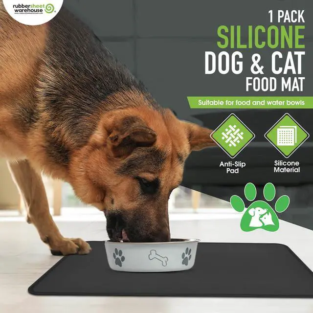 Alt view image 4 of 7 - Multi-Purpose Silicone Rubber Mat, Non-Slip Surface, Indoor Outdoor Use, Easy Clean