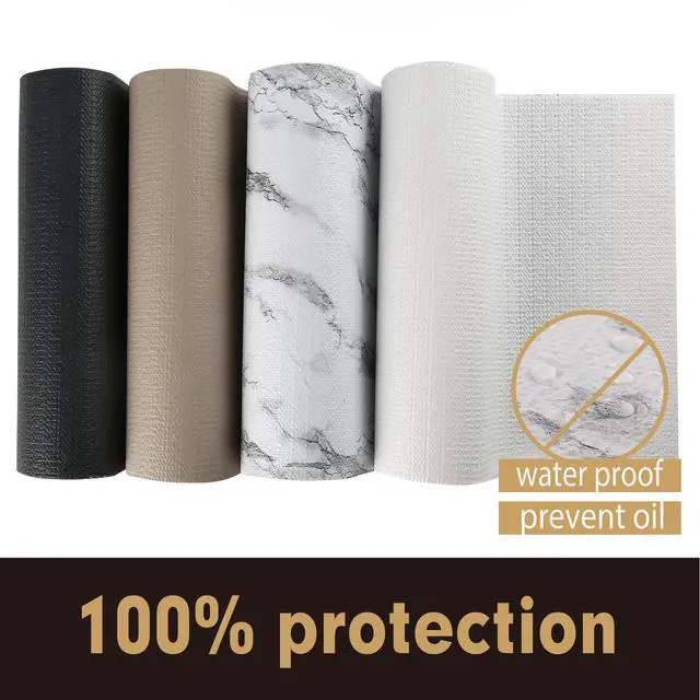 Alt view image 7 of 7 - Premium Drawer and Shelf Liner for Cabinet, Non Adhesive Liner for Kitchen, Strong Grip Non Slip Shelf Liners for Kitchen Cabinets, Storage, Drawers, Shelves, Kitchenware and Tableware, Marble