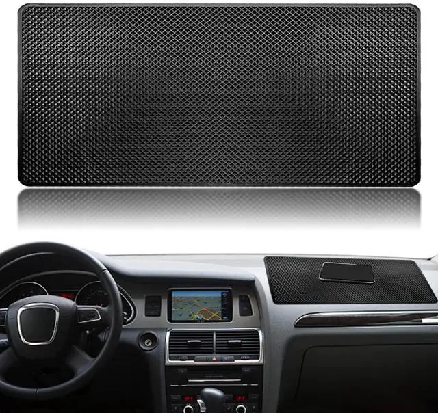 Main image of Dashboard mat Rubber Non-Slip mat, 15.7"x7.8" Large Size car Non-Slip mat, car Dashboard Accessories for car Interior Organizer.