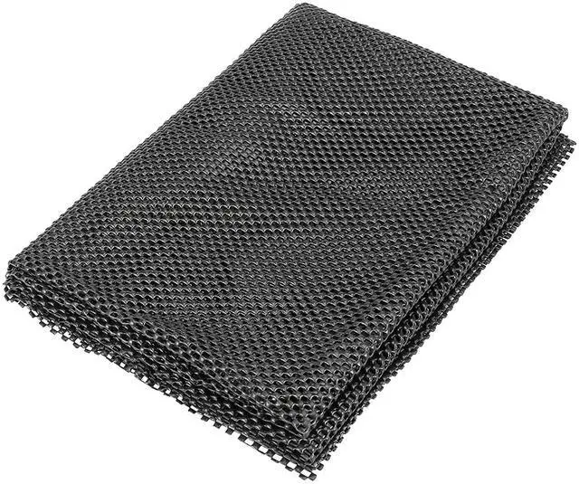 Main image of Trunk Mat for Cars Anti Slip Mat Cargo Liner Protector Durable Elastic Offers Protection Easily Cuttable to Different Sizes Universal Fit Multiple Use Car Roof Protector, Rug Non Slip Mat Pad (Black)