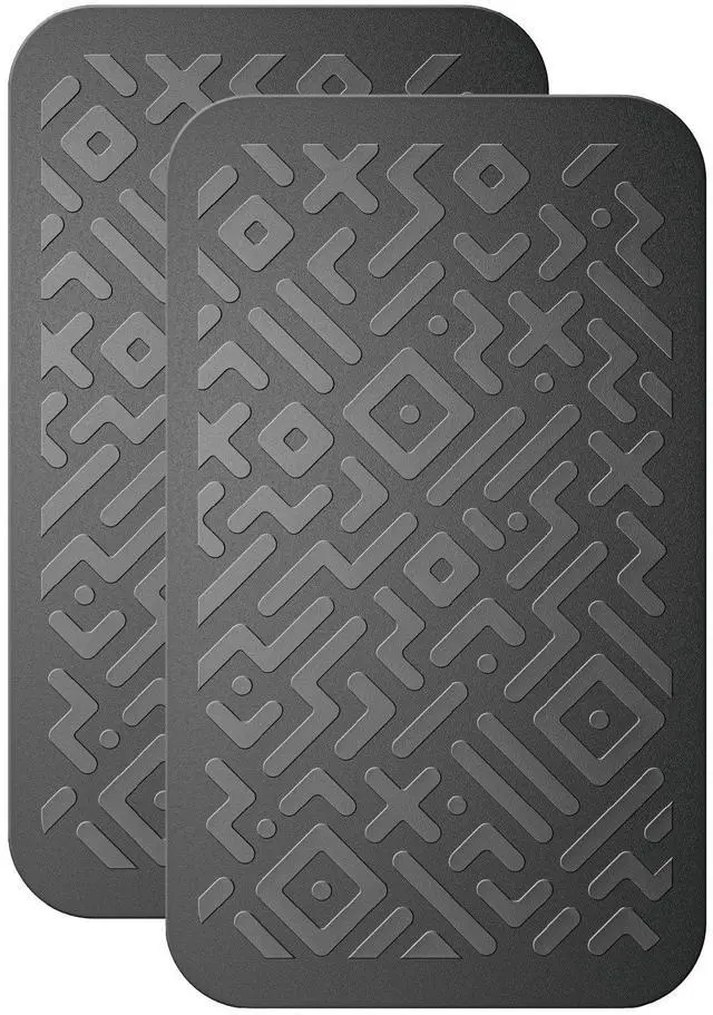 Main image of Car Dashboard Non Slip Mat, Anti Slip Gel Pad, Multifunctional Fixate Anti Slide Sticky Dash Pad for Radar Detector, Cell Phone, Keys, Glass, Mirrors, GPS, Coins 5.3 x 3.2 inch (2 Pack)