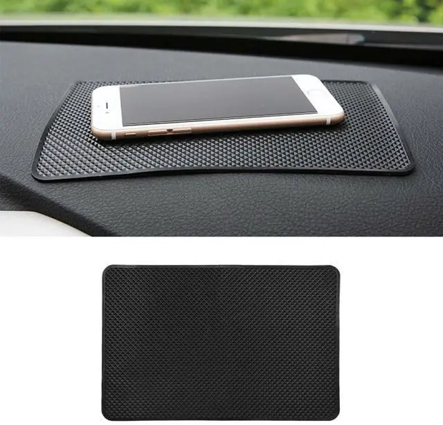 Main image of Car Dashboard Anti-Slip Silicone Pad, 7.9''x5.1'' Sticky Adhesive Mat