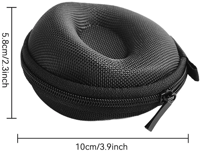 Alt view image 2 of 7 - 2 Pack Travel Watch Box Portable Watch Case Watch Storage Box Organizer Holder with Zipper for Wristwatches and Smart Watches up to 50mm (Black Black)