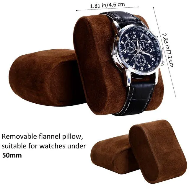 Alt view image 7 of 7 - Watch Cases for Men, 12-Slot Watch Box with Large Glass Lid