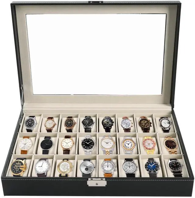 Main image of Watch Box 24 Slots Watch Case