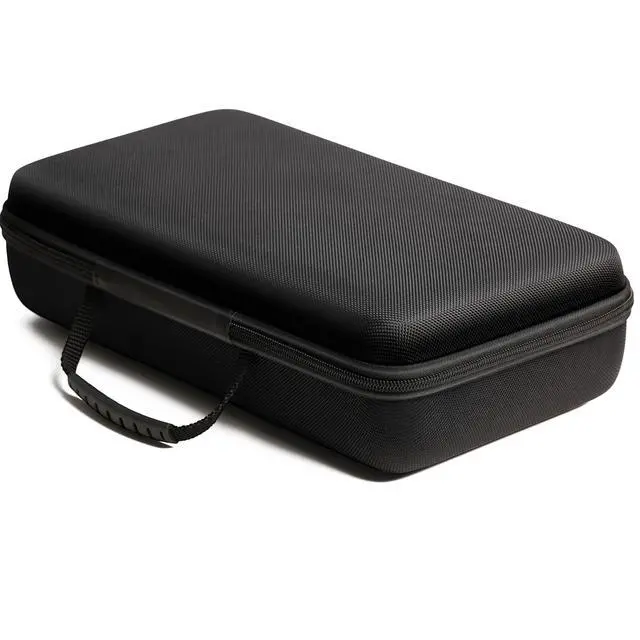 Alt view image 3 of 5 - 10 slots watch travel case, portable hard watch storage organizer box with soft foam inserts