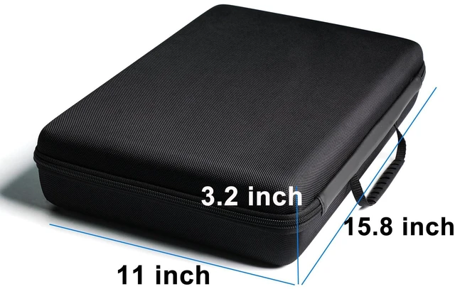 Alt view image 4 of 4 - 18 slots Watch Case, Hard Watch travel Case Storage box Organizer for Men and Women, with anti-move soft watch pillow