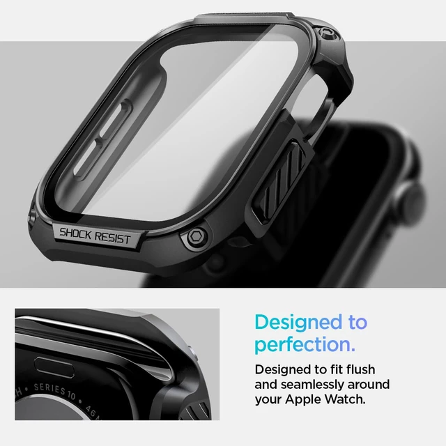 Alt view image 7 of 7 - Tough Armor for Apple Watch Series 11/10 46mm Case