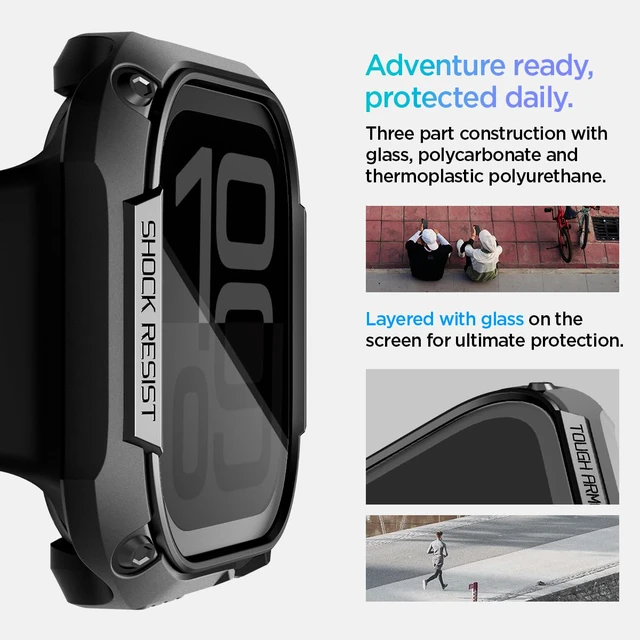 Alt view image 5 of 7 - Tough Armor for Apple Watch Series 11/10 46mm Case