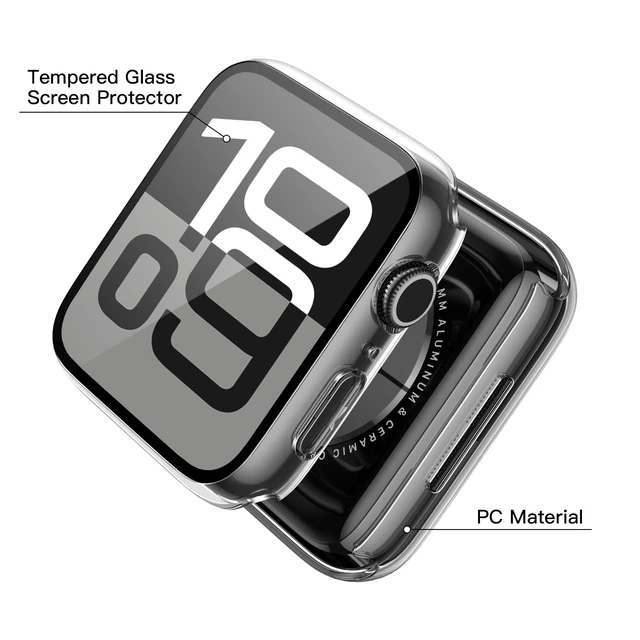 Alt view image 3 of 7 - Case with Screen Protector for 42mm Apple Watch Series 11/10