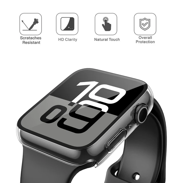 Alt view image 2 of 7 - Case with Screen Protector for 46mm Apple Watch Series 11/10