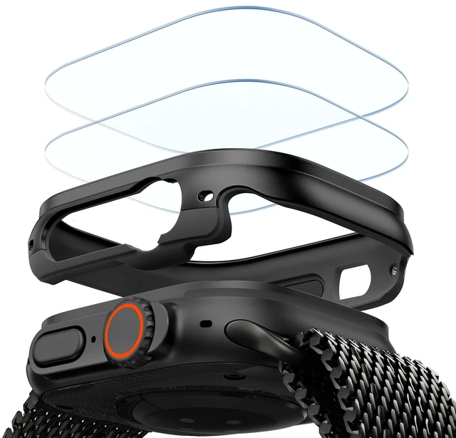 Main image of for Apple Watch Ultra 3 /Ultra 2 /Ultra Case with Screen Protector
