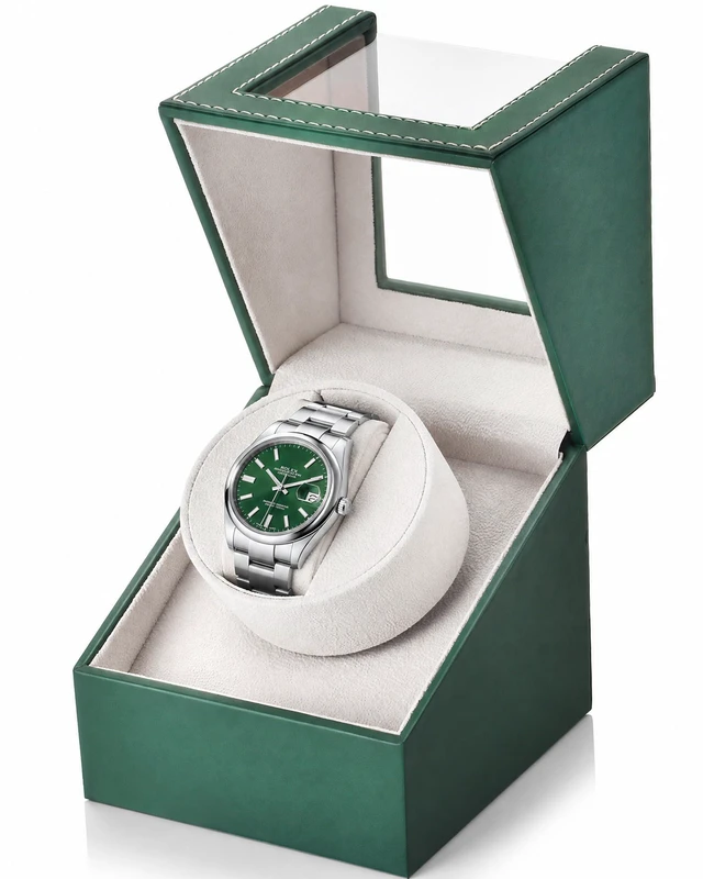 Main image of Watch Winder for Automatic Watches: Automatic Single Watch Winder Box