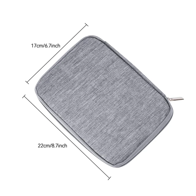 Alt view image 2 of 7 - Watch Band Organizer, Watch Band Storage Case, Waterproof Smart Watch Band Organiser Case, Travel Organiser Bag for Watch Bands for Bands and Accessories,Watch Band Pin,Cable,Earphones (Gray)