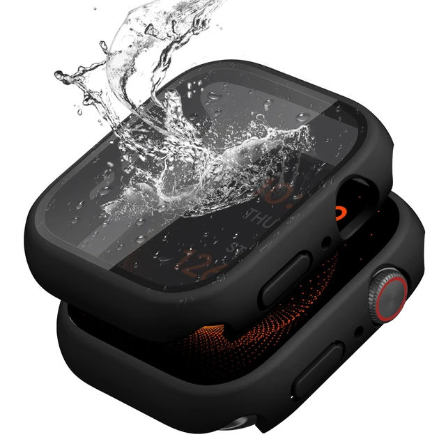 Main image of Case for Apple Watch Screen Protector 44mm SE 3 SE 2nd Series 6 5 4