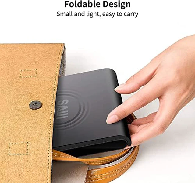Alt view image 6 of 7 - Adjustable iPad Stand for Desk Portable Foldable Tablet Stand -Black | Stable Tablet Holder with Multi-Angle Compatible with iPad, iPhone, Switch & Kindle, Office Desk Accessories