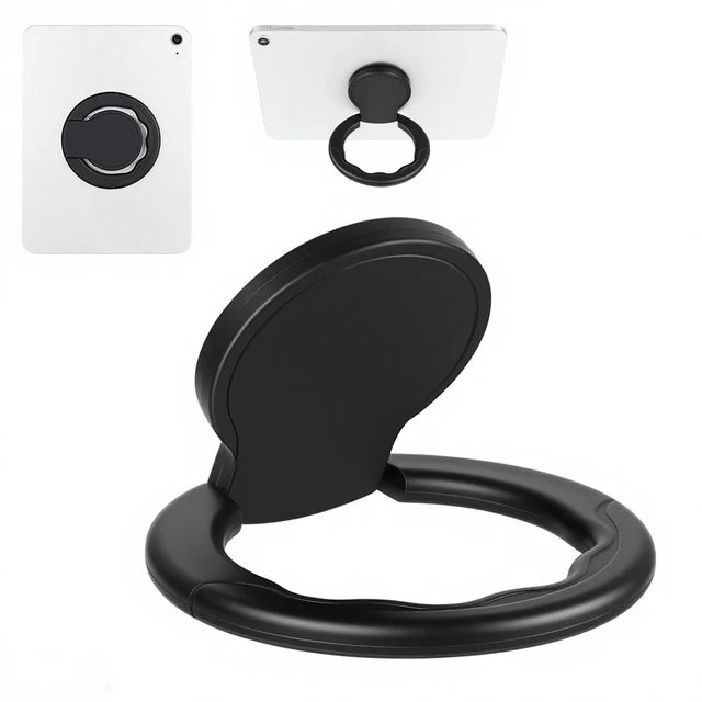 Main image of Tablet Stand Universal Tablet Hand Strap Holder with Hand Strap Rotating Sticky Tablets Stand Loop Fastening Handle Grip Portable Lightweight Handle Grip for All 7-11" Tablets