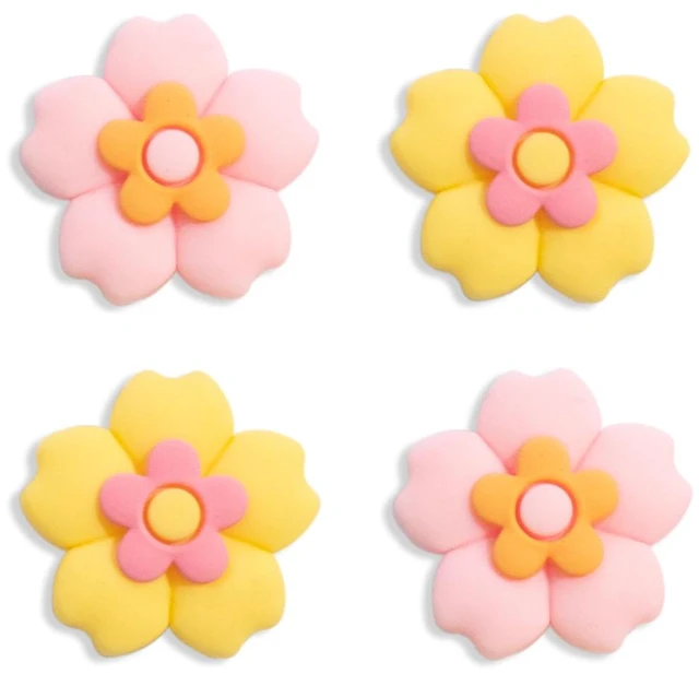 Main image of PERFECTSIGHT Cherry Blossom Switch Thumb Grips Kawaii Flower Joystick Caps for Nintendo Switch Lite/Switch OLED Joy con, 4 PCS Thumbstick Cover Analog Stick Button Cover, Sakura