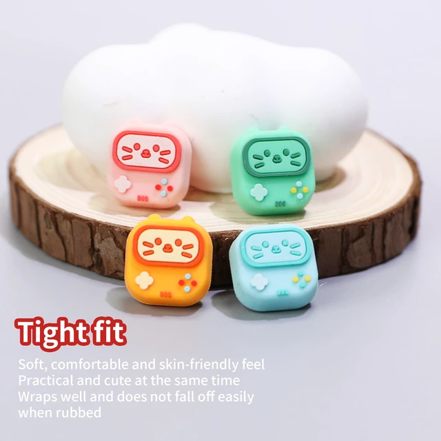 Alt view image 4 of 7 - Gaming Cat Switch Thumb Grips, Cute Kitty Joystick Caps for Nintendo Switch Lite/OLED Thumbstick Cover, 4 PCS Analog Stick Button Cover