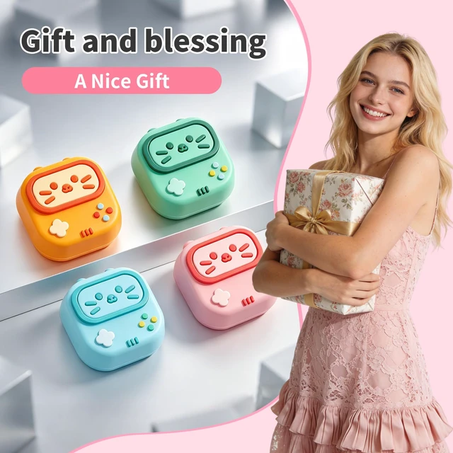 Alt view image 7 of 7 - Gaming Cat Switch Thumb Grips, Cute Kitty Joystick Caps for Nintendo Switch Lite/OLED Thumbstick Cover, 4 PCS Analog Stick Button Cover