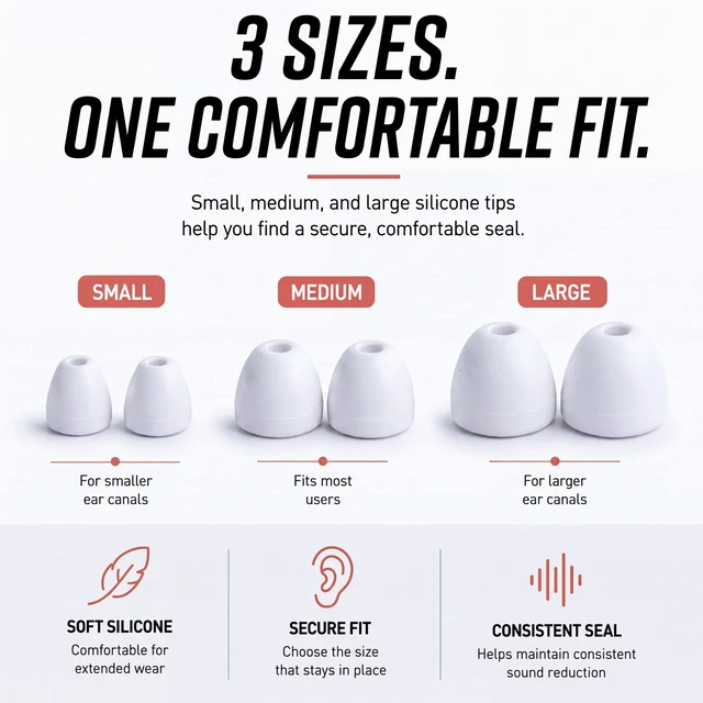Alt view image 5 of 7 - High Fidelity Concert Ear Plugs Reusable Noise Reducing Ear Plugs for Concerts, Musicians, Raves, and Live Events Comfortable Hearing Protection for Loud Environments