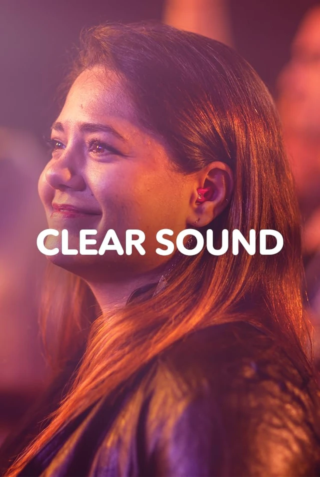 Alt view image 7 of 7 - Live Stylish High-Fidelity Concert Earplugs, Festivals & Live Events 19 dB Noise Reduction, 5 Tip Sizes & Carry Case