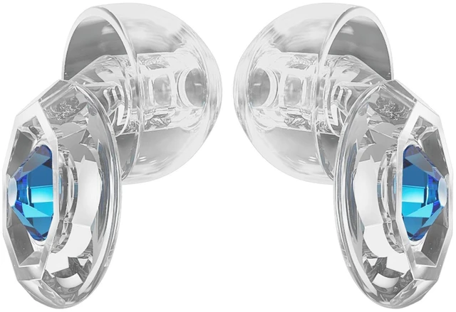 Main image of Clicks Earplugs - Reusable Noise Reduction Ear-Plugs with Customizable Gemstone Faceplates - Hearing Protection for Noise Sensitivity at Live Concerts, Motorcycles, Sports Events, Festivals