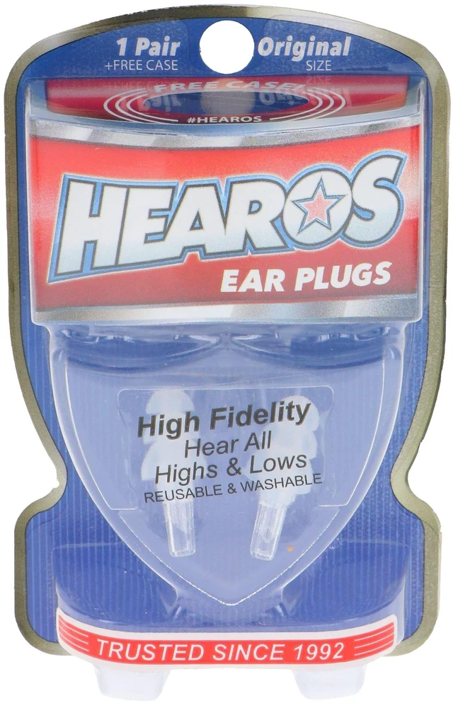 Main image of High Fidelity Musician Ear Plugs Ultimate In Comfortable And Hearing Protection Professional Musicians Earplugs Noise Cancelling Earplugs For Concerts Motorcyclists Loud Events (1 Pair)