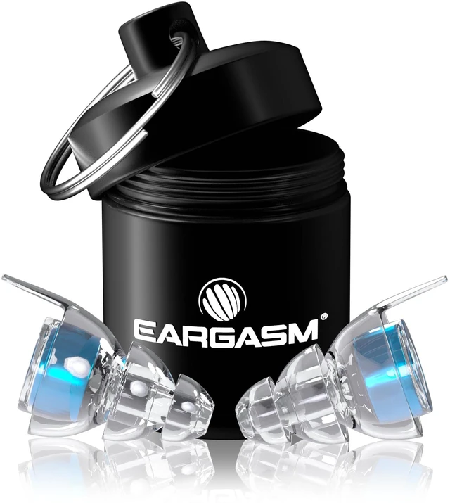 Main image of High Fidelity Blue Earplugs for Concerts, Festivals, Musicians, DJs, Night-Life, Motorcycle Hearing Protection - Reusable Ear Plugs for High Fidelity Noise Reduction up to 21 dB