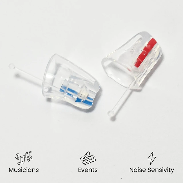 Alt view image 3 of 7 - 19dB Noise Reducing Earplugs - Medium