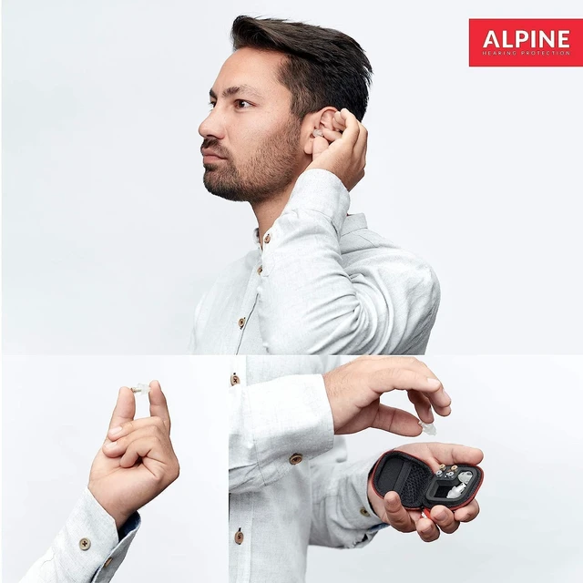 Alt view image 6 of 7 - MusicSafe Pro | High Fidelity Ear Plugs for Musicians | Ear protection for concert, party, & music | 3 Interchangeable Premium Filter Sets: 16, 19 & 22 dB SNR | Black