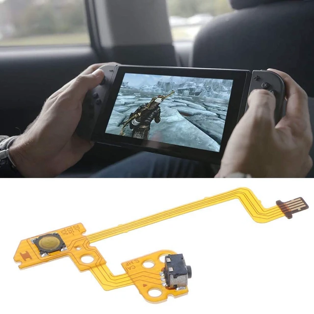 Alt view image 3 of 6 - 2 Pcs L Button Key Ribbon Flex Cable Replacement Part for Nintendo Switch Joy-Con Controller Buttons Cable GAI