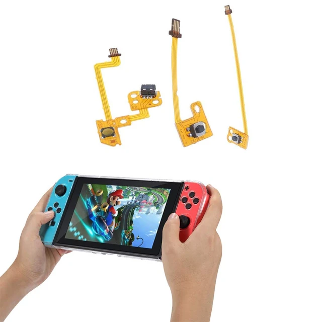 Alt view image 6 of 6 - 2 Pcs L Button Key Ribbon Flex Cable Replacement Part for Nintendo Switch Joy-Con Controller Buttons Cable GAI