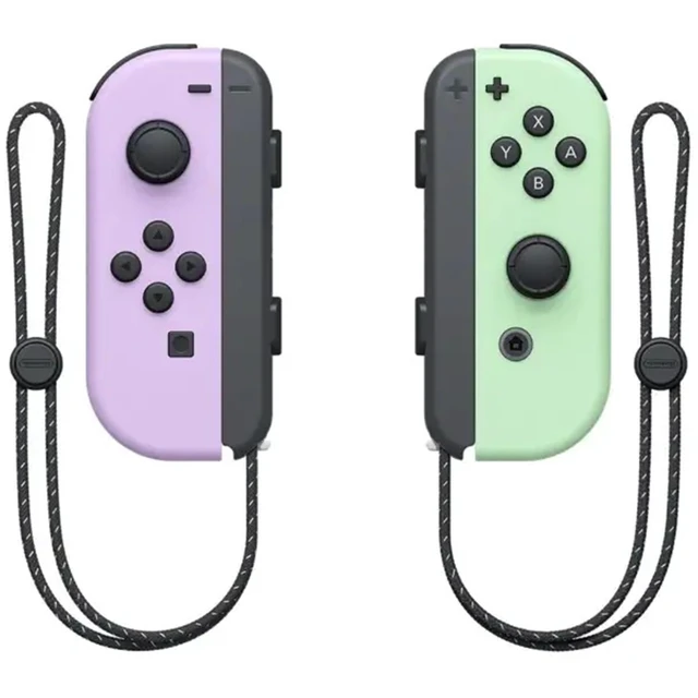 Alt view image 2 of 3 - Joy-Con (L)/(R) - Pastel Purple/Pastel Green (Japan Stock) | Includes Joy-Con (L) and Joy-Con (R) controllers; Features
