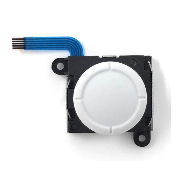 Alt view image 5 of 5 - 3D Replacement Joystick Analog Thumb Stick for Switch Lite - Include Tri-Wing, Cross Screwdriver, Pry Tools + 4 Thumbstick Caps, Switch Lite Drift Repair Tool Kit