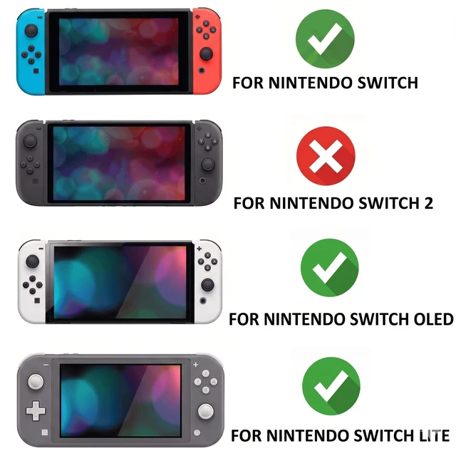 Alt view image 2 of 5 - 2-Pack Joystick for Nintendo Switch Joy-Con (Black) + Tools | Fix Drift Issues, fits Switch/OLED/Lite Joy-Con, NOT Switch 2, DIY tools, calibration guide