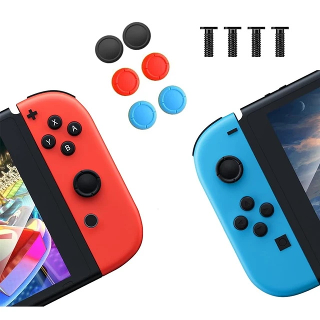 Alt view image 4 of 5 - Lite Joystick replacement for Switch Lite, controller grip Joystick For Switch LCD/OLED Joy Con & Switch Lite Analog Stick Part Repair Kit Accessories Y1.5 / +1.5 Screwdriver and Color Stick Caps