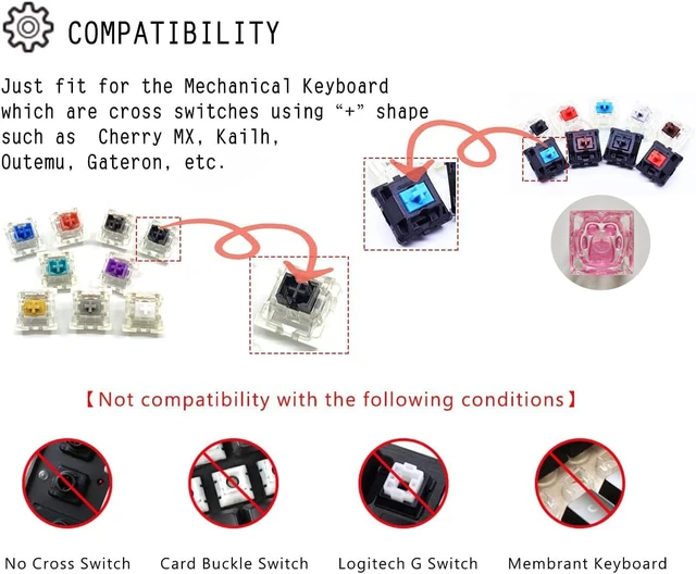 Alt view image 7 of 7 - Cat Claw Keycap Cute Drip Glue Backlight Keycaps DIY ESC Arrow Key Keycap Replacement for Cherry MX Gaming Mechanical Keyboard (Pink Transparent)