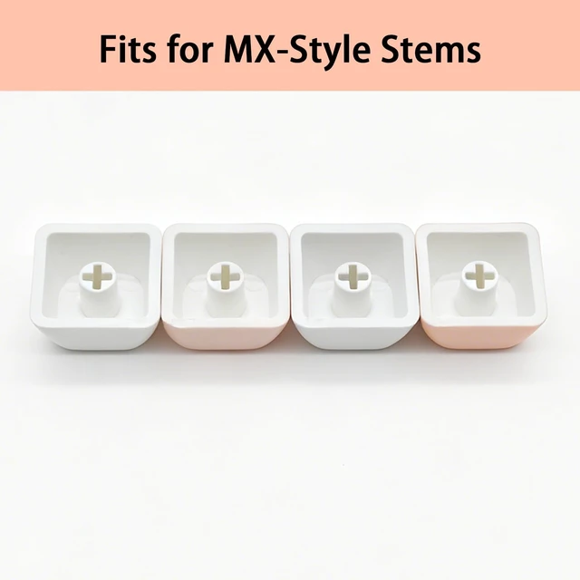 Alt view image 4 of 6 - Artisan Keycap, 4 Keys Cute Cap for MX Keyboard (Pink Cat Set) | Custom Animal Key Caps, Resin Handmade 1U Replacement Cover for Esc Arrow Keys