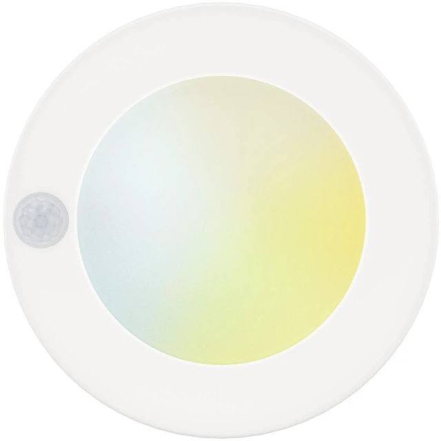Main image of 4 Inch Field Selectable 5CCT LED Motion Sensor Ceiling Light, 120V Wired Closet Light, 10 Watts, 600Lm, CRI80+, Non-dimmable, ETL Certified, Wet Location, Round/White, 1 Pack