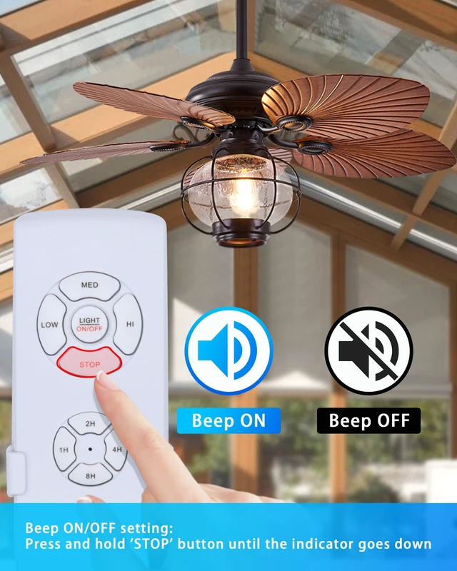 Alt view image 5 of 7 - 3 Pack Universal Small Size Ceiling Fan Remote Control Kit, Mini Wireless Remote Control and Receiver Kits for Ceiling Fan Lamp