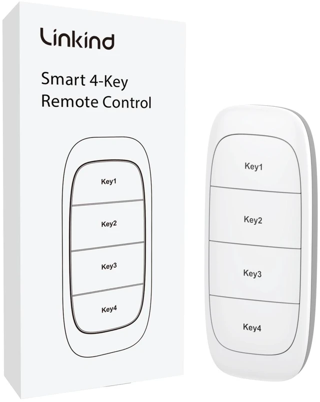Main image of Plug Remote, Exclusive for Linkind/AiDot Smart Plug, Bluetooth Switch, Smart Outlet, Remote Button Control, On Off Power Switch, 98FT RF Range, Wire-Free, 1 Pack