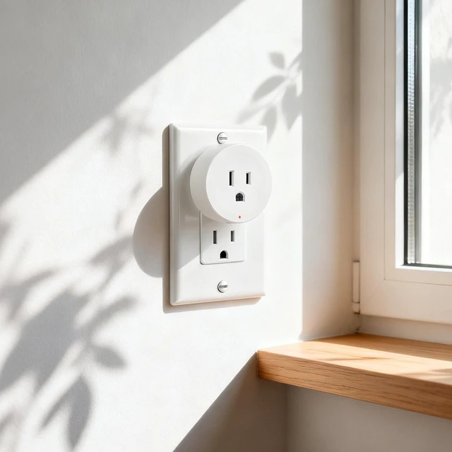 Alt view image 7 of 7 - 3 Independent Remote Control Outlets with Wireless Wall Switch | 500FT RF Range, Wall Mounted Light Switch with Plugs, 15A/1500W, for Lamps/Lights/Household Appliances, TUV listed