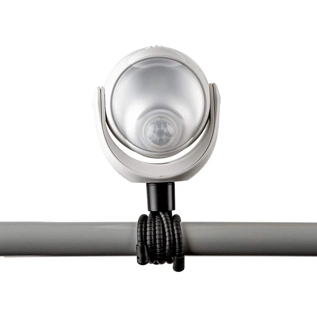Alt view image 3 of 7 - Portable Motion Sensor Light Flexible Tripod & Magnetic Mount Indoor/Outdoor (White)