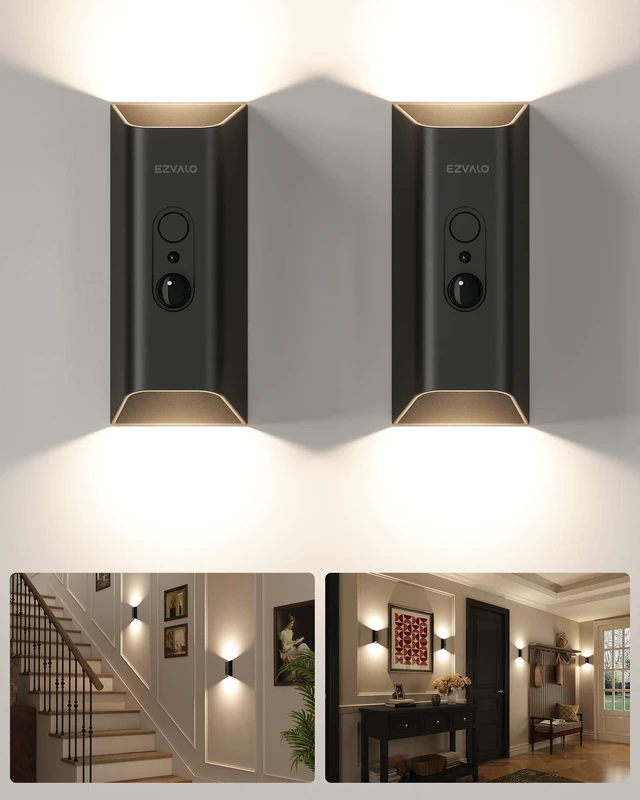 Main image of Motion Sensor Wall Light with Remote Control, Rechargeable Wall Sconce, 3 Color Temps, Dimmable, Magnetic, LED Indoor Wireless Wall Lamp, 4000mAh, for Hallway, Stair, Entryway, Renters