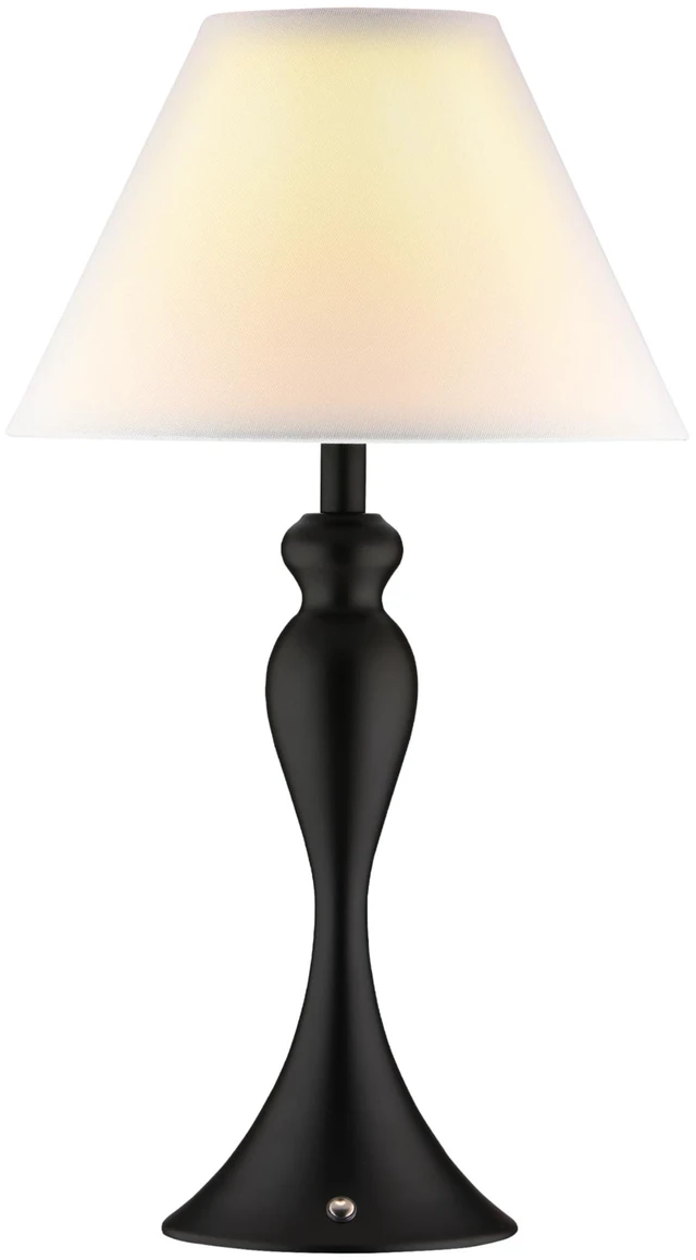 Main image of Ember Cordless Table Lamp Rechargeable, Touch Dimmable, Battery Operated, E26 LED Bulb, Type-C Fast Charging, Portable Lamp for Bedroom, Living Room, Office, Black