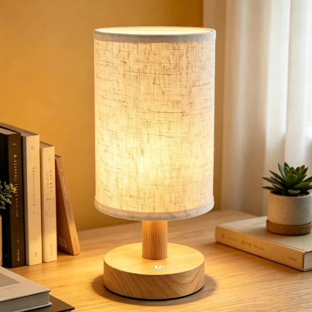 Main image of Rechargeable Cordless Table Lamp, 4000mAh Battery, Touch Control, Dimmable | Bedside Lamp, Mini LED Light, 3 Color Modes, Portable Night Light for Bedroom, Dorm & Living Room
