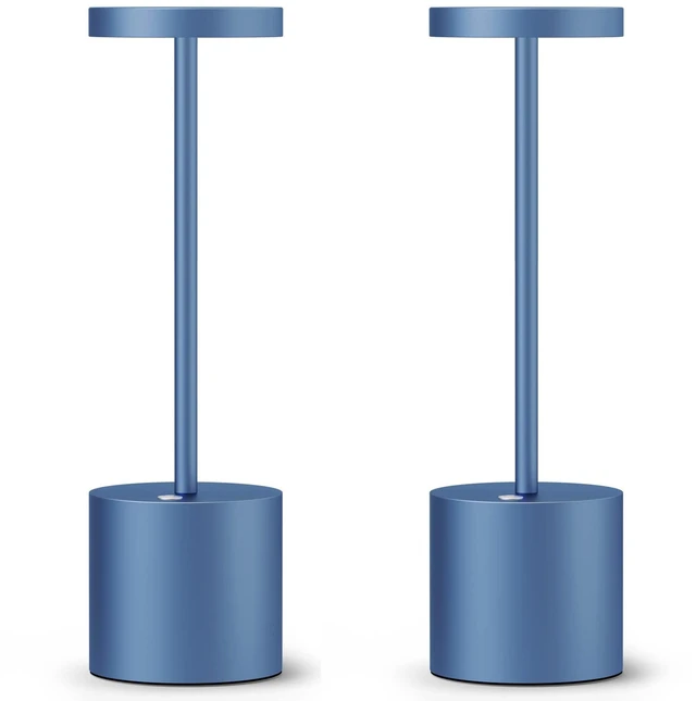 Main image of Cordless Table Lamp Rechargeable,Battery Powered LED Outdoor Table Light | 3 Color Stepless Dimming,72Hrs Long Lasting Battery Operated,Portable Waterproof Touch for Patio Restaurant Dining